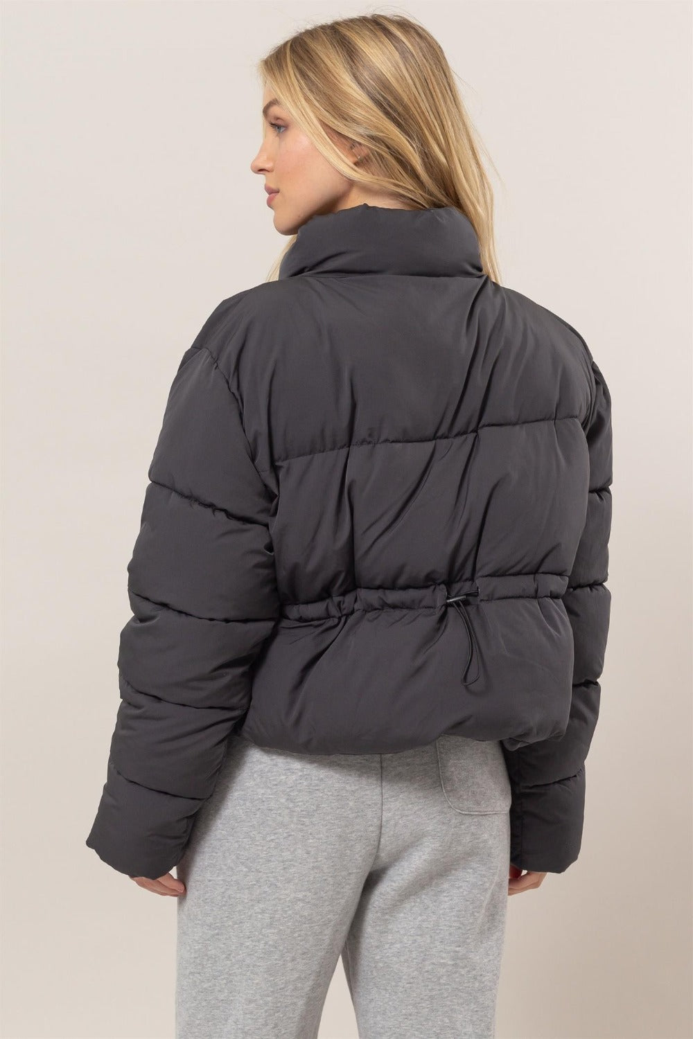 Edna® | Puffer jacket with quilted back and drawstring