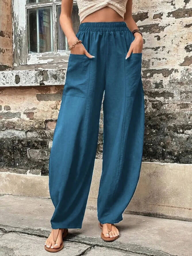 Beatriz® | Elastic pants with pockets
