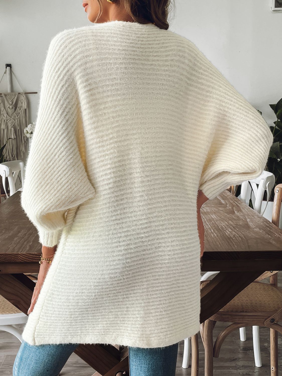 Annabelle® | Long sleeve open front cardigan