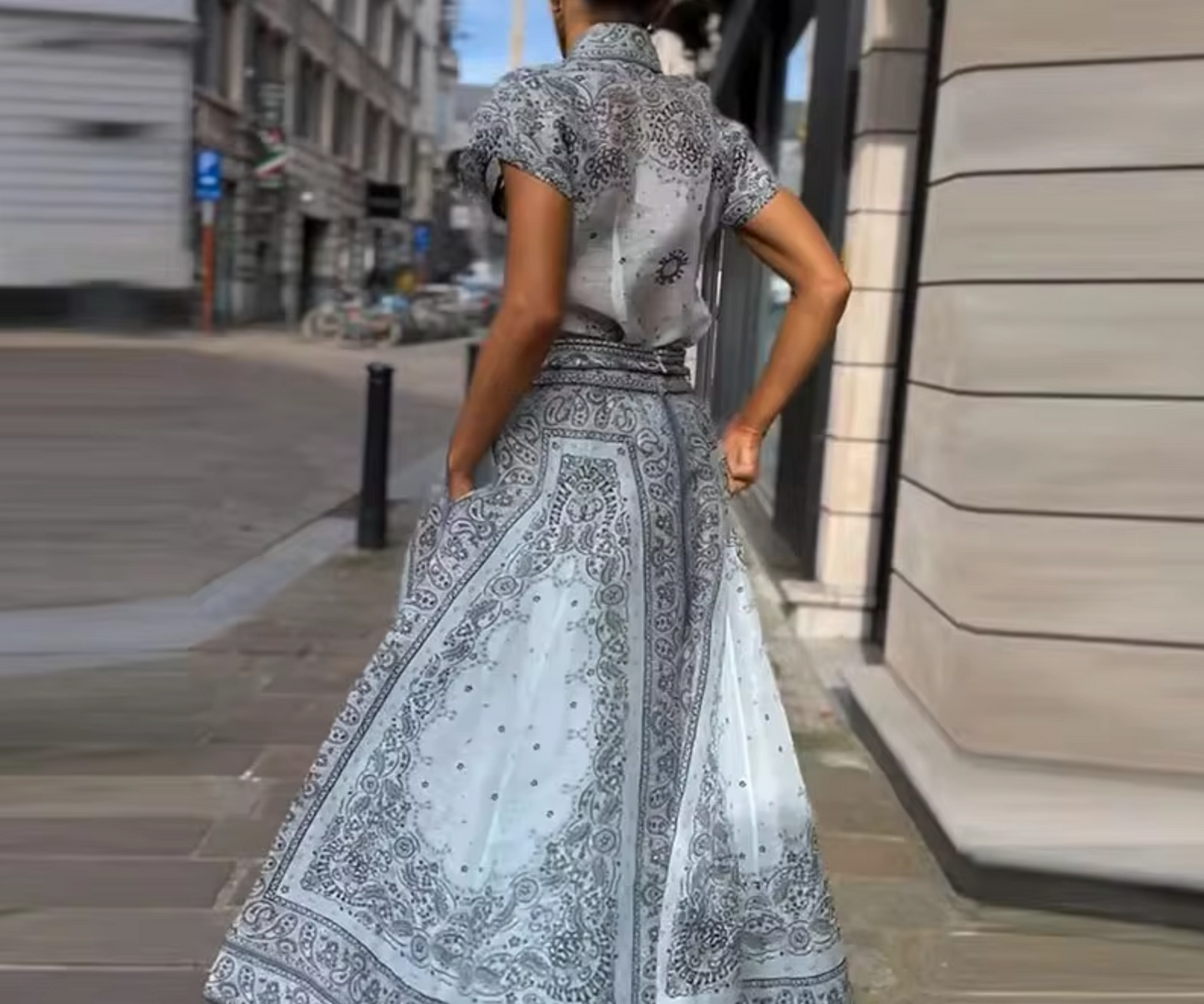 Ava® | Aidan Elegant Paisley Print
