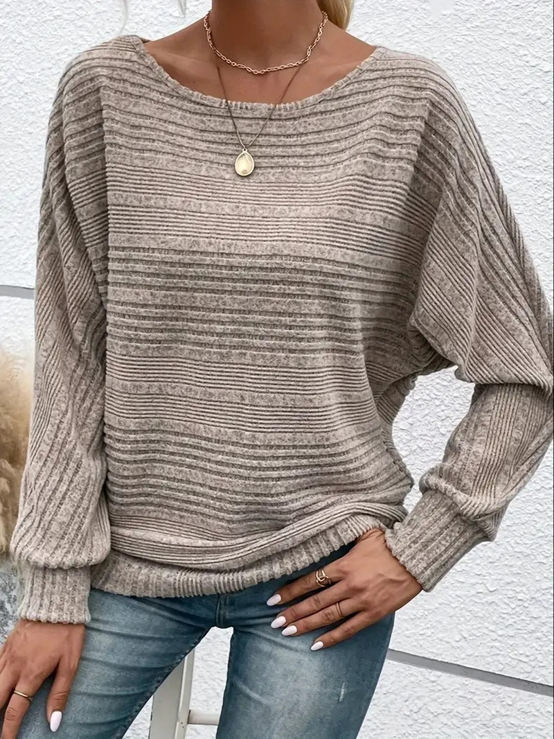 Dorotea | Women's sweater with long sleeves. Crew neck