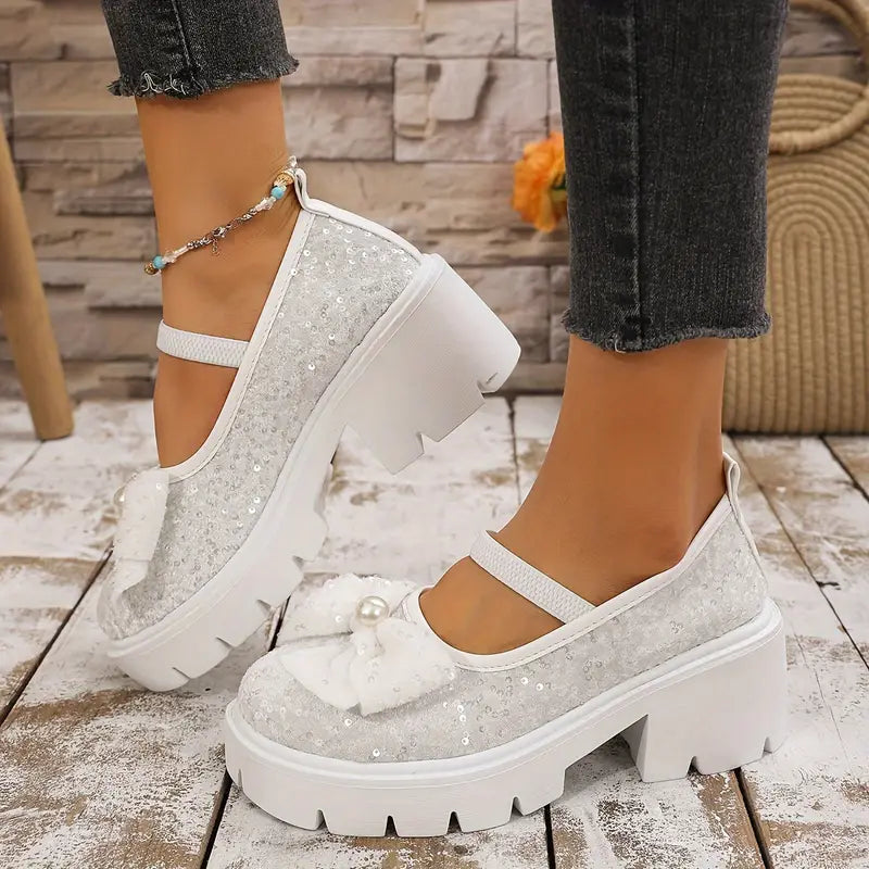 Elisa® | Elegant slippers with a bow