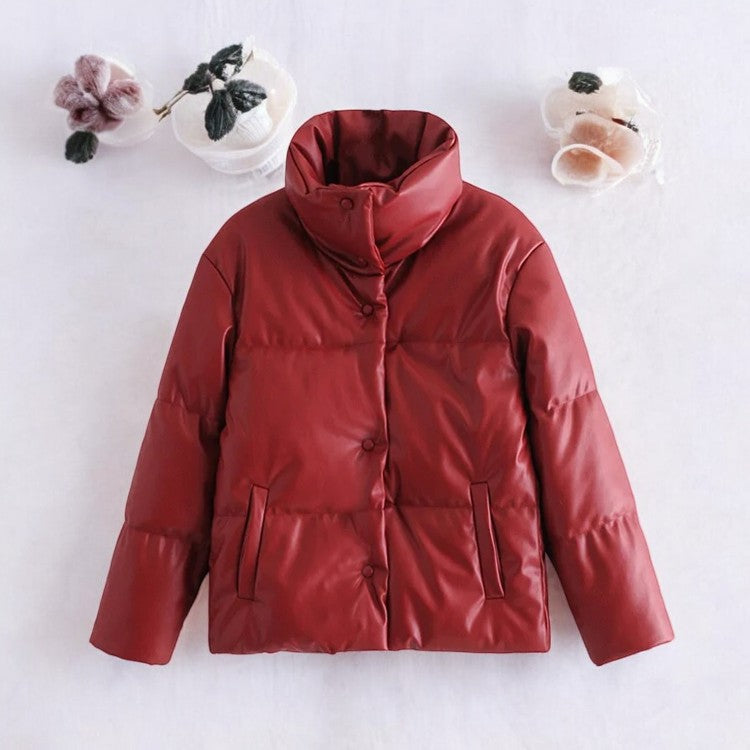 Begoña® | Women's down jacket with a high collar