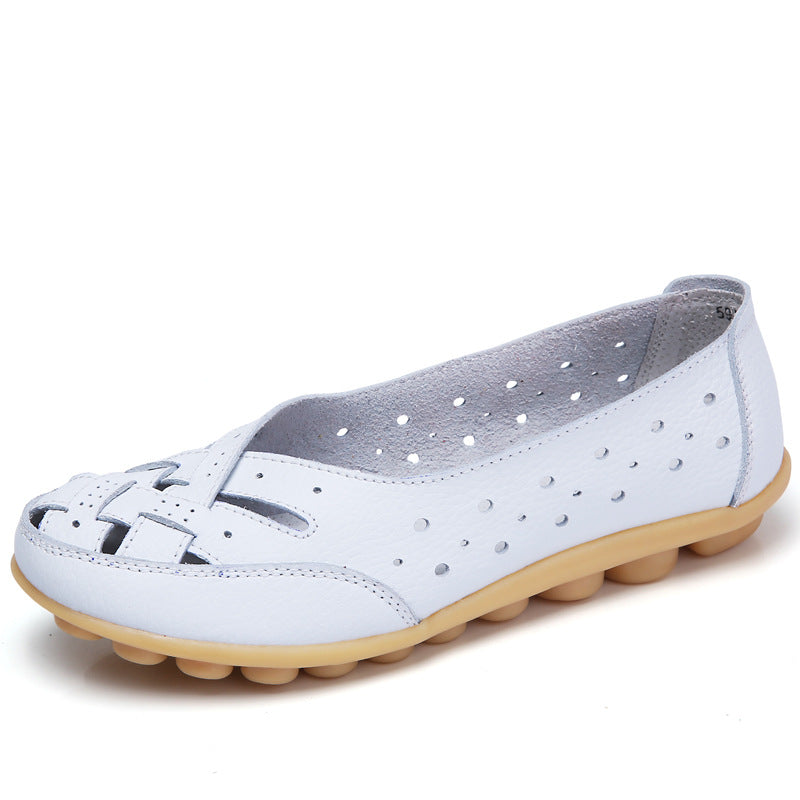 Brigida® | Ultra-comfortable ballerina shoes made of leather