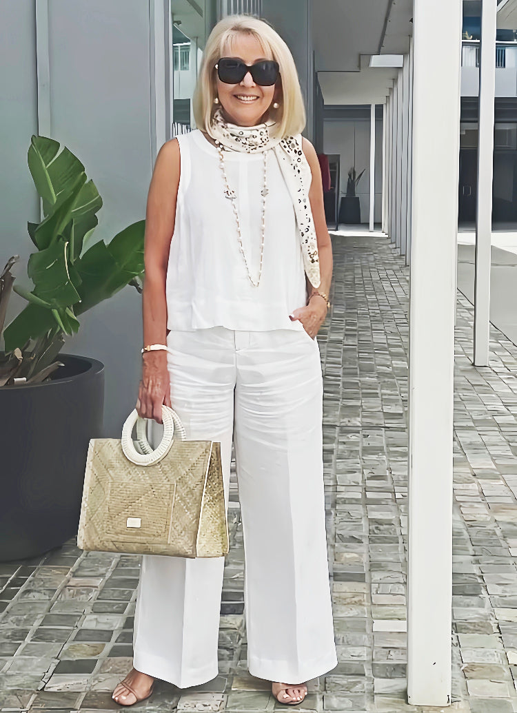 Aricia® | Cotton Linen Trouser Suit