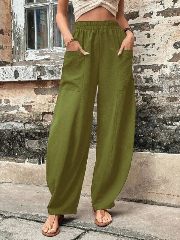 Beatriz® | Elastic pants with pockets