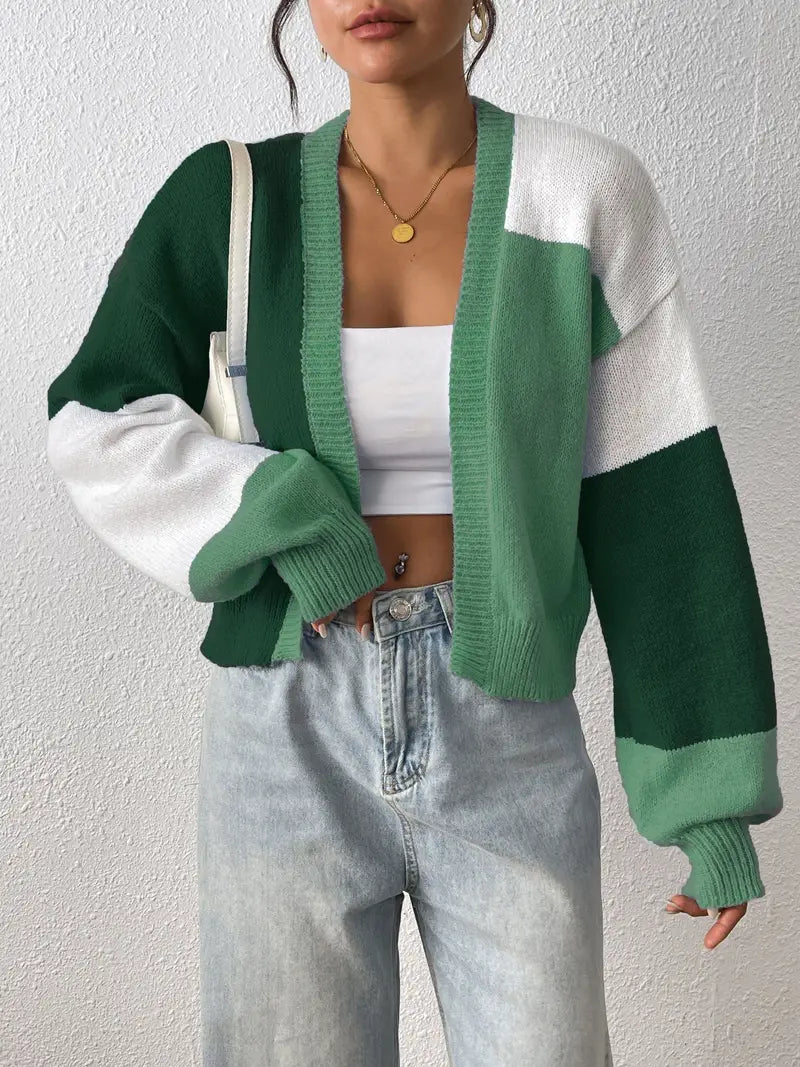 Belinda® | Color block cardigan