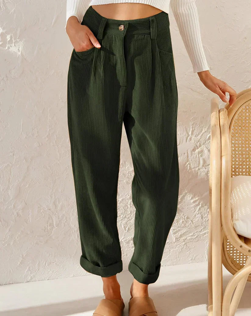 Amparo® | High Waist Straight Trousers For Women