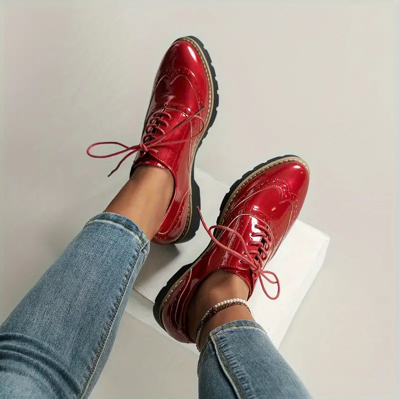 Alejandra® | Shiny leather shoes
