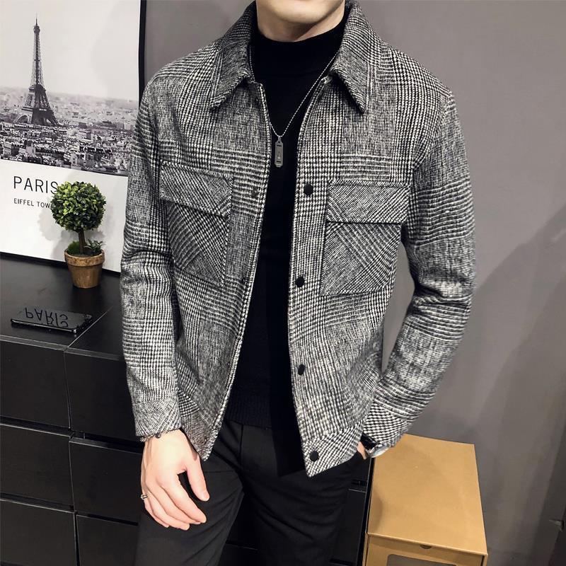 Brandon | Men's Plaid Shirt Jacket