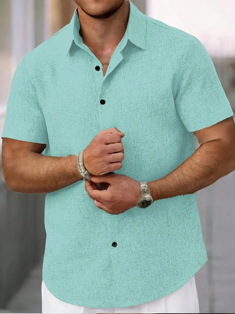 Trey | Classic Short Sleeve Shirt for Men