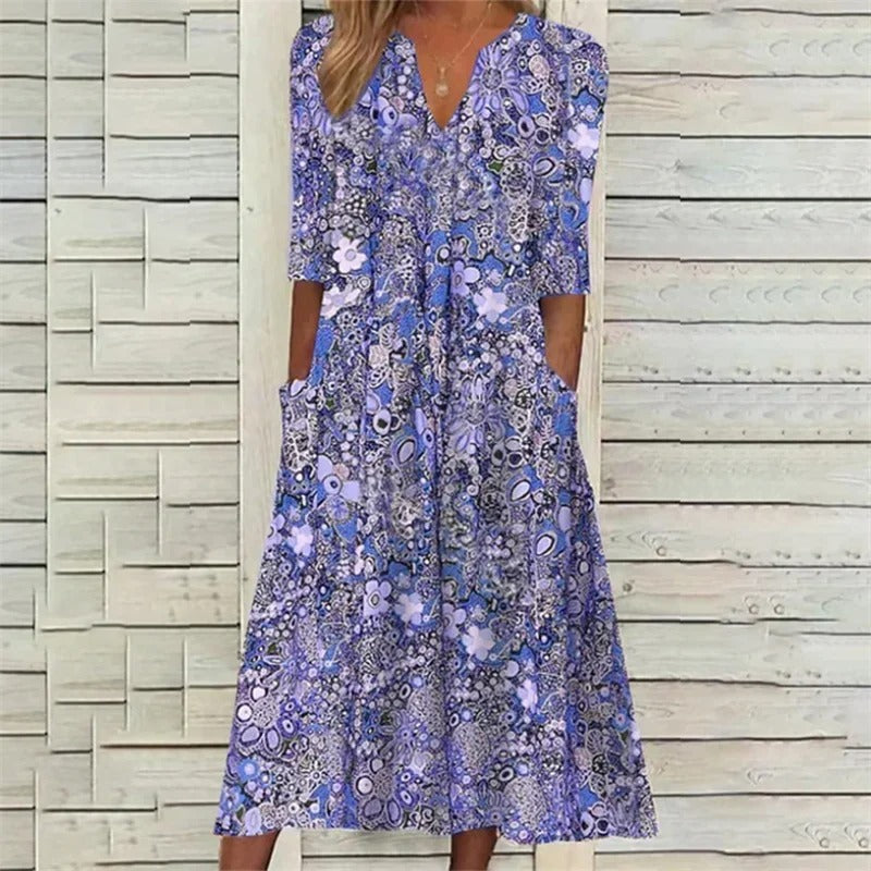 Camila® | Elegant summer dress with belly coverage