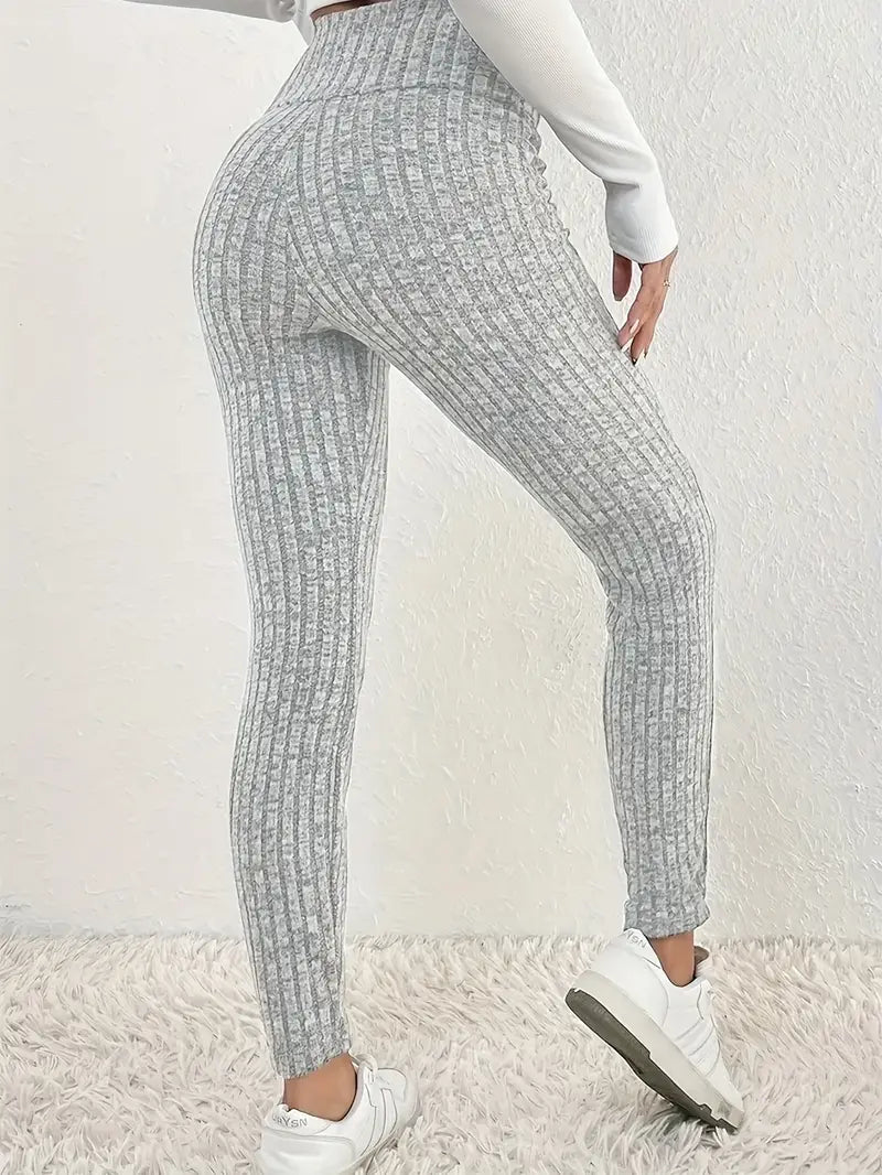 Costanza® | Fleece-Lined Knit Leggings