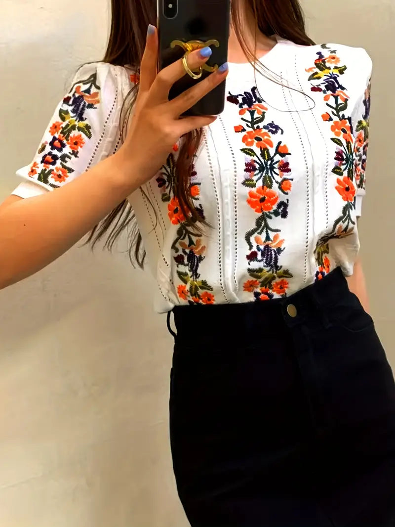 Amara® | Cotton knit top