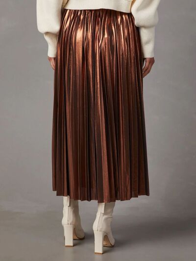 Cintia® | Pleated midi skirt