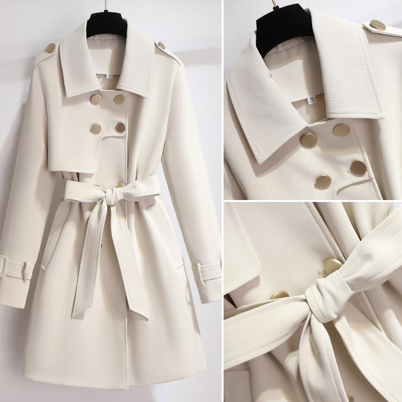 Michelle | Women's Belted Double-Breasted Coat