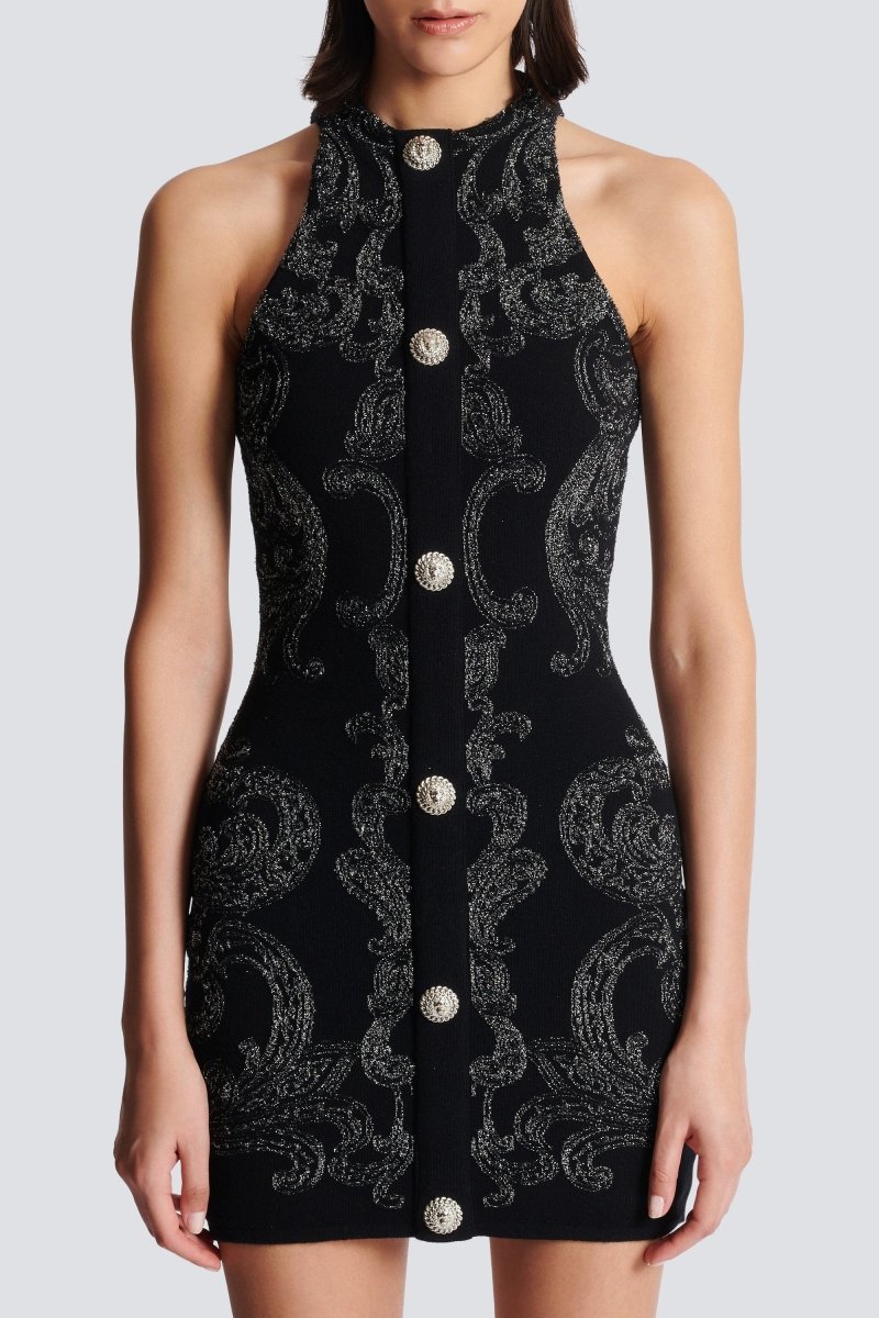 Brigitte® | Mini Knit Dress With Paisley Print