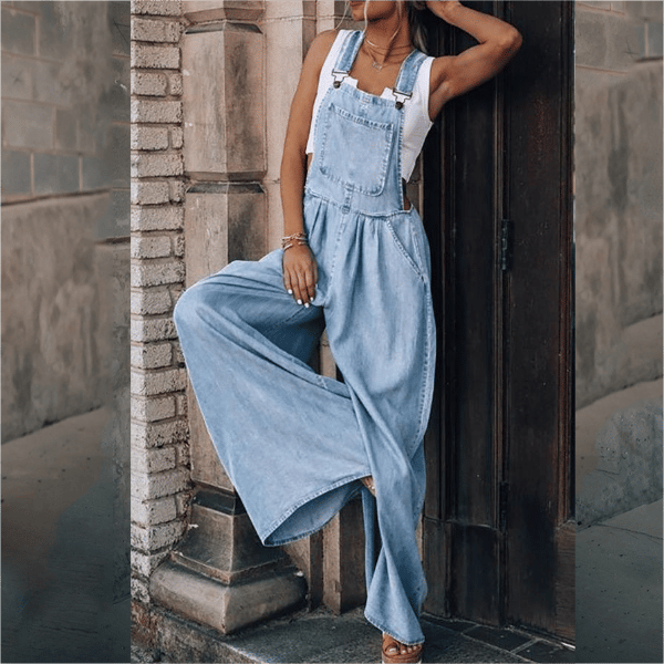 Aranza® | Bequemer Denim-Jumpsuit