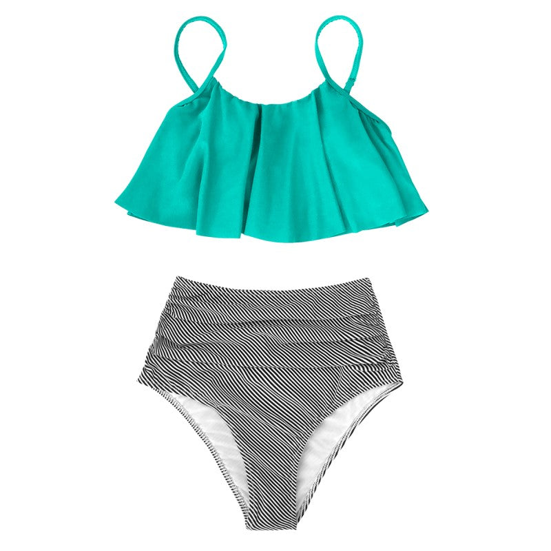 Auristela® | Colorful Bikini With Ruffles