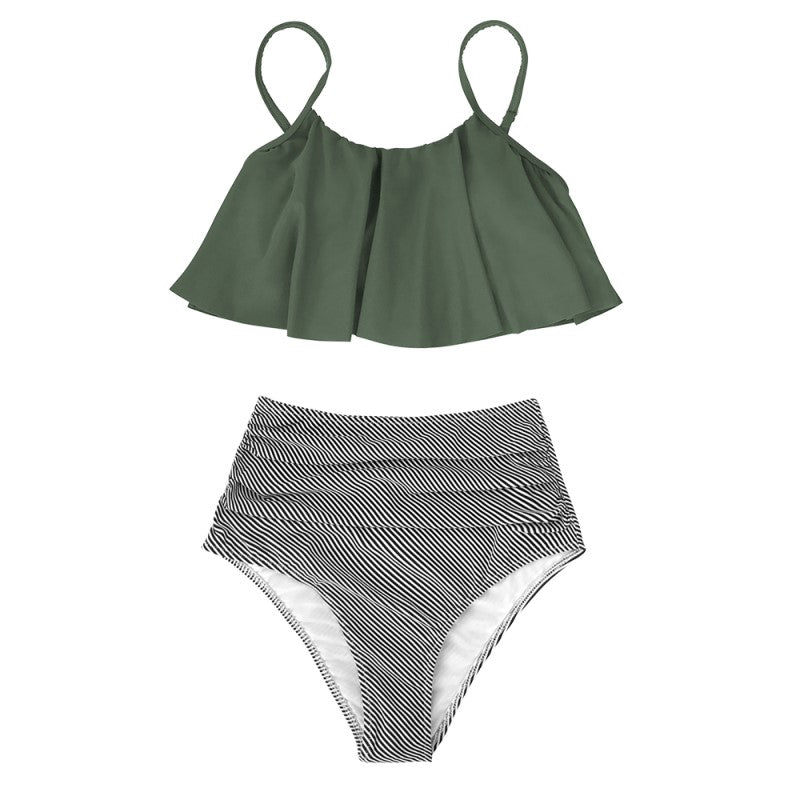 Auristela® | Colorful Bikini With Ruffles