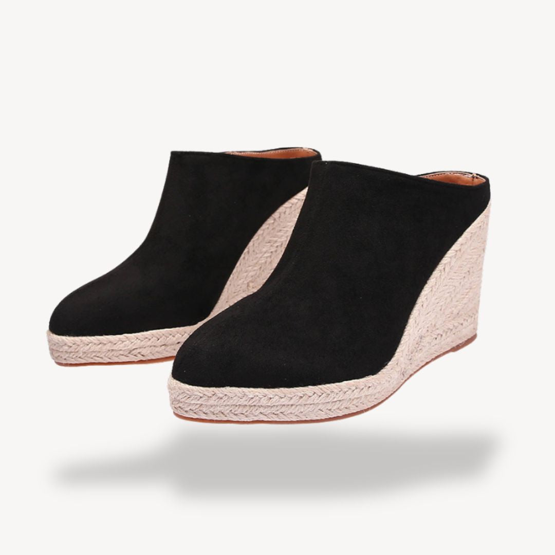 Zara | Comfortable Orthopedic Wedge Espadrille Slides