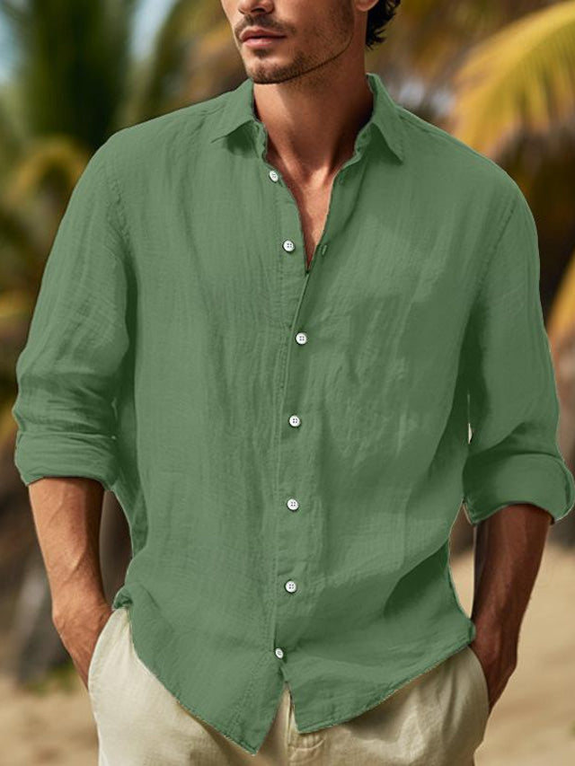 Leonard | Stylish William Long Sleeve Shirt for Men