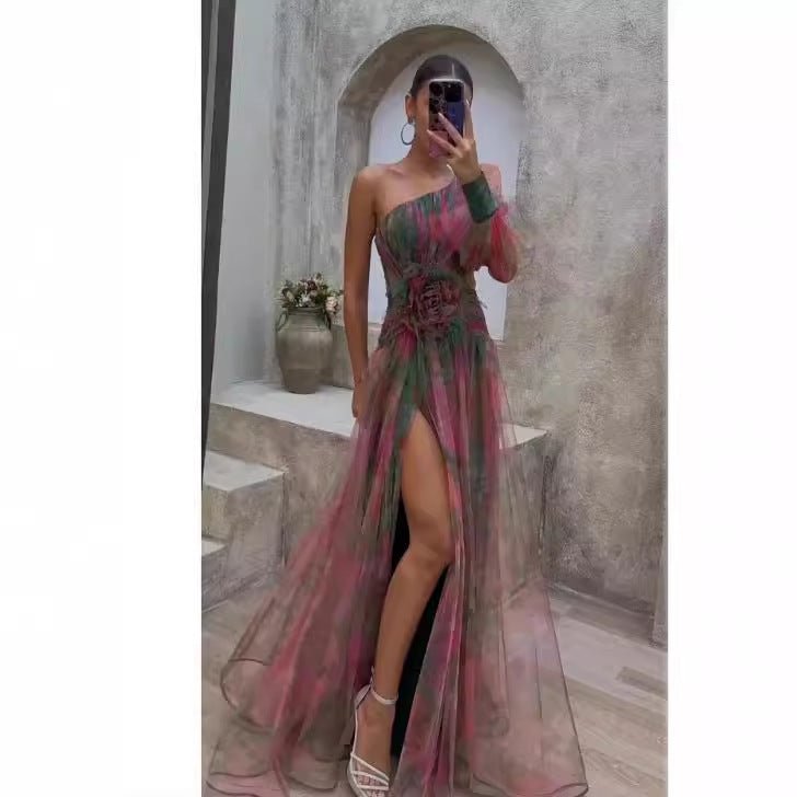 Araceli® | Elegant Long Sleeve Maxi Dress