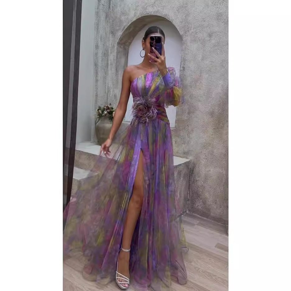 Araceli® | Elegant Long Sleeve Maxi Dress