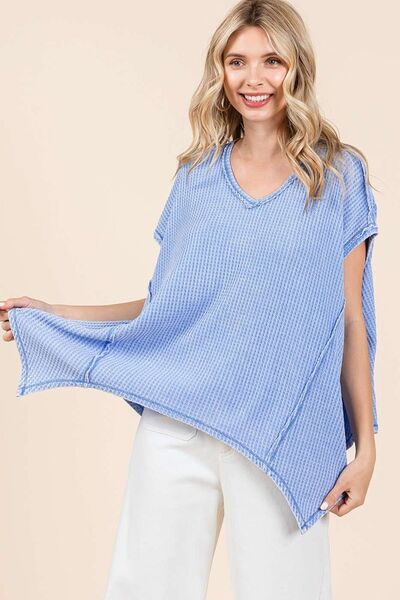 Barbara® | Knitted oversized top with a pointed hem