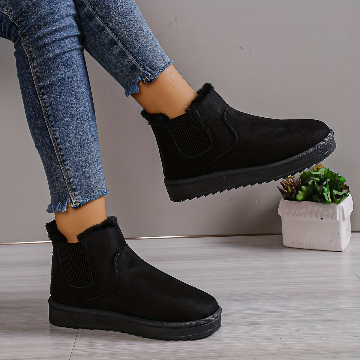 Anneliese® | Fleece boots for women