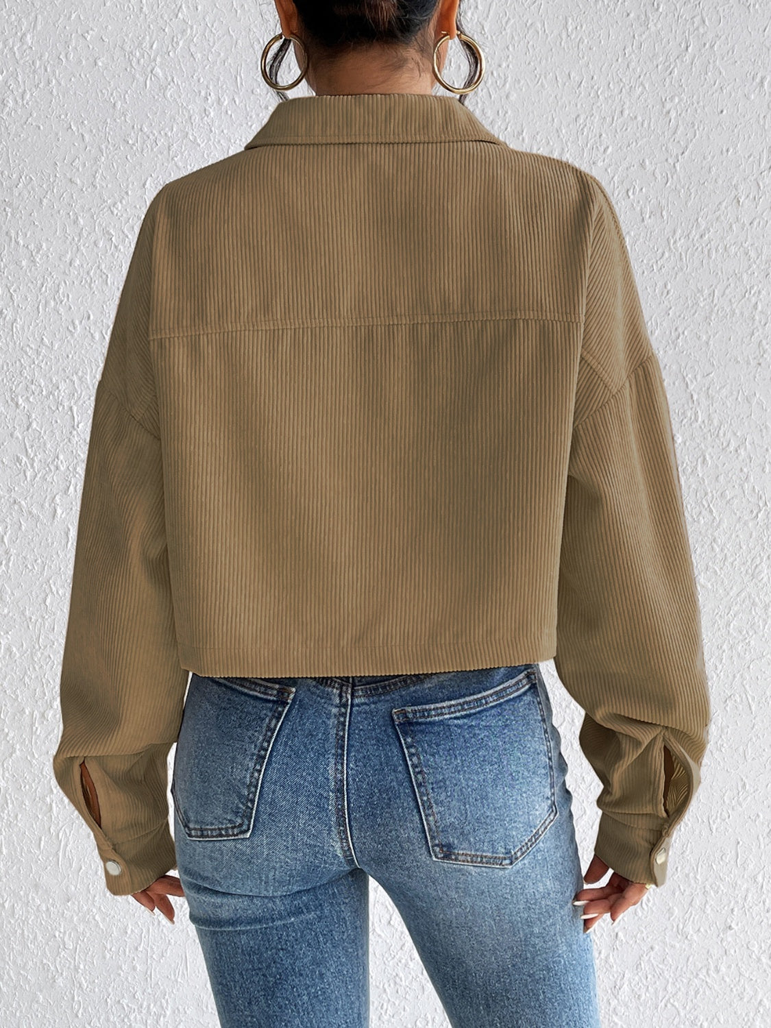 Constance® | Long sleeve jacket with snap fastening