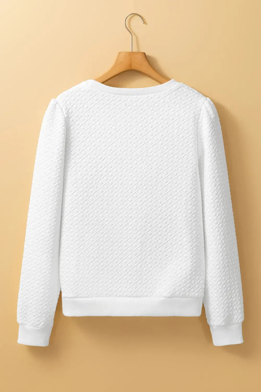 Annelie® | Structured, long-sleeved top with a crew neck