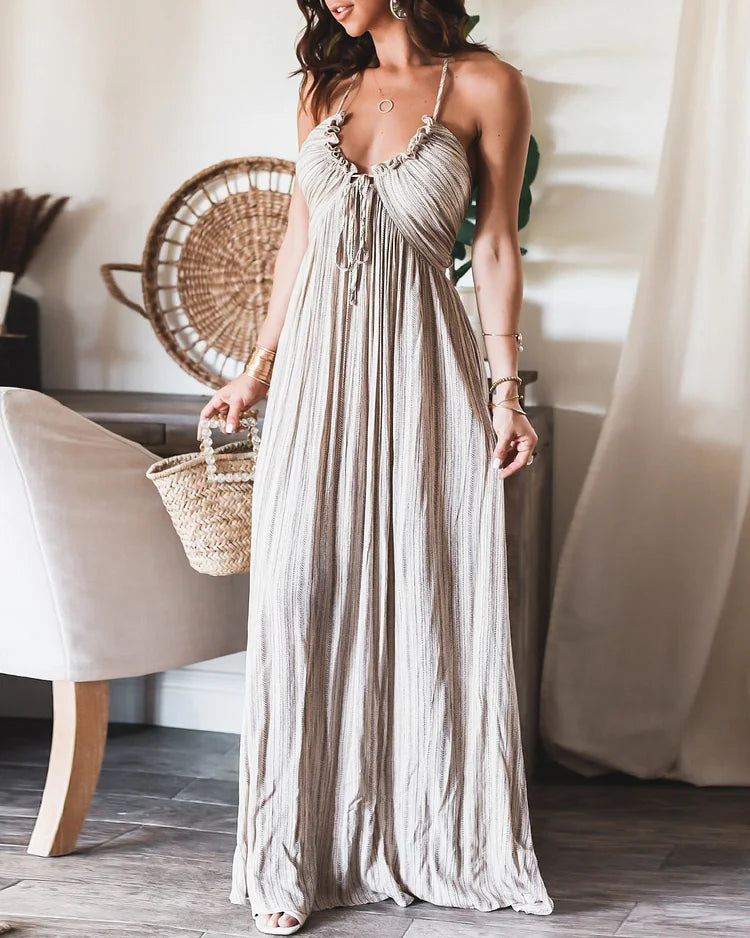 Elisa® | Sleeveless pleated dress