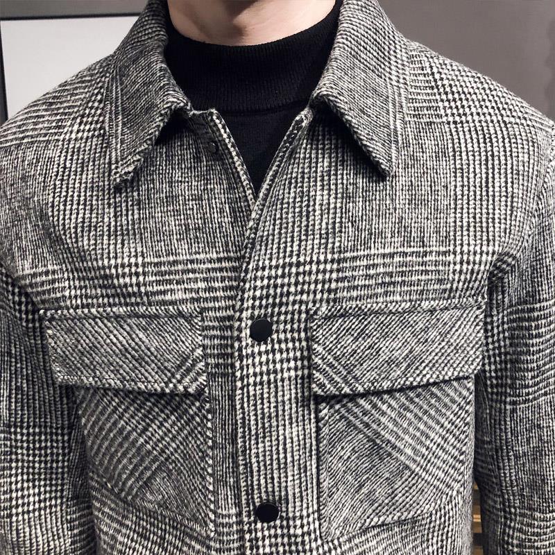 Brandon | Men's Plaid Shirt Jacket