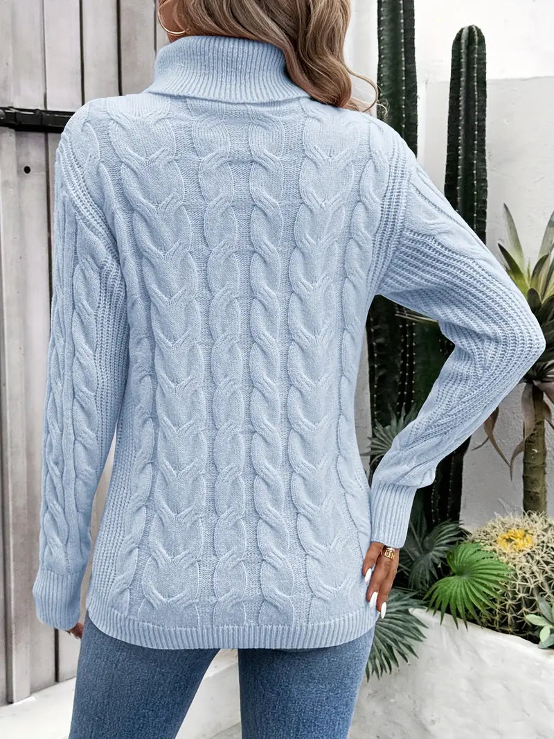 Brianna® | Knitted turtleneck sweater