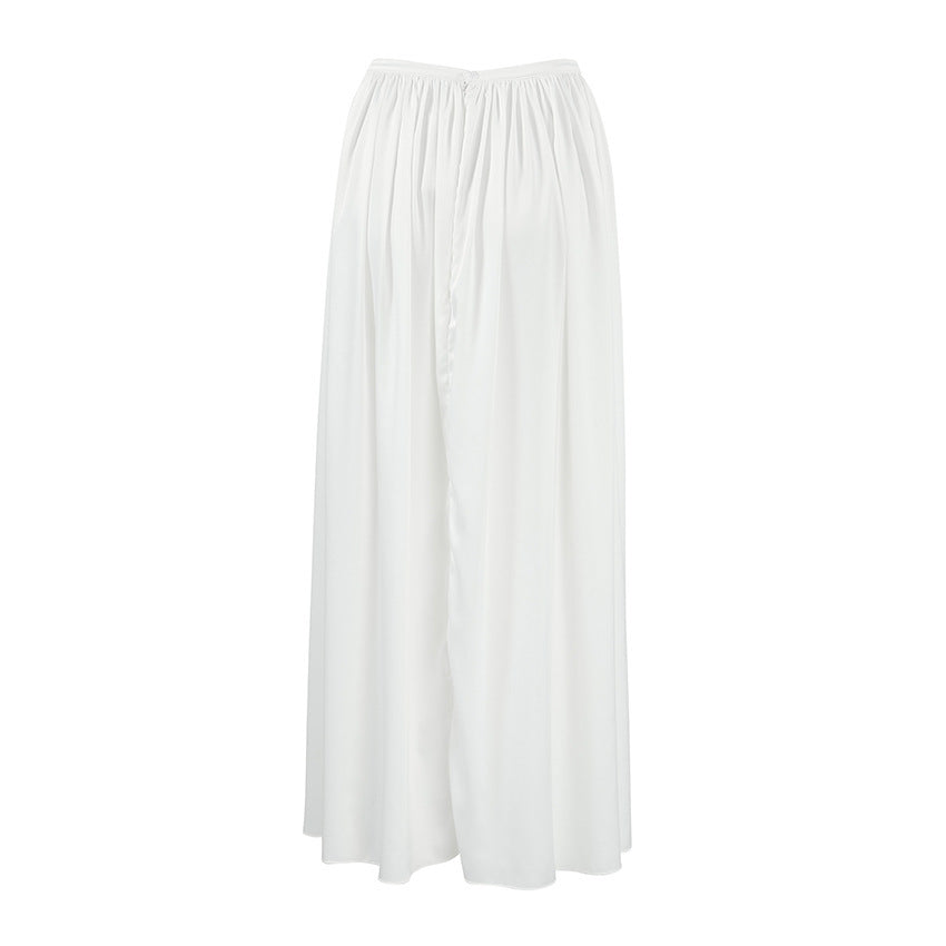 Brielle® | Trendy, airy satin maxi skirt for women