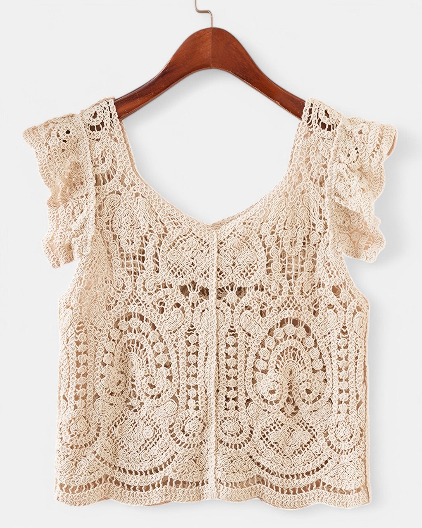 Cándida® | Elegant Boho Blouse With Button Placket
