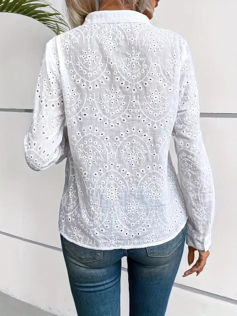 Chloe® | Stylish blouse with a boho motif