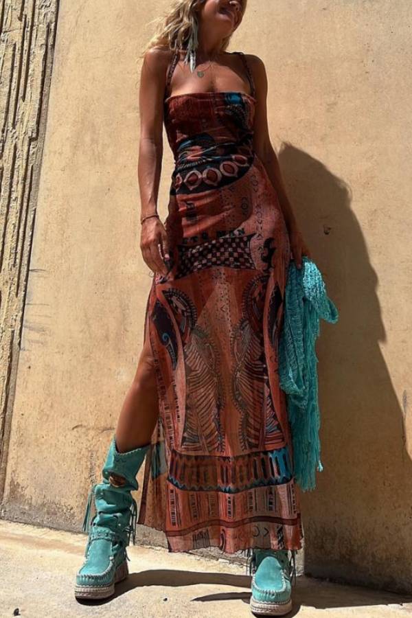 Dulce® | Sunset Sienna maxi dress