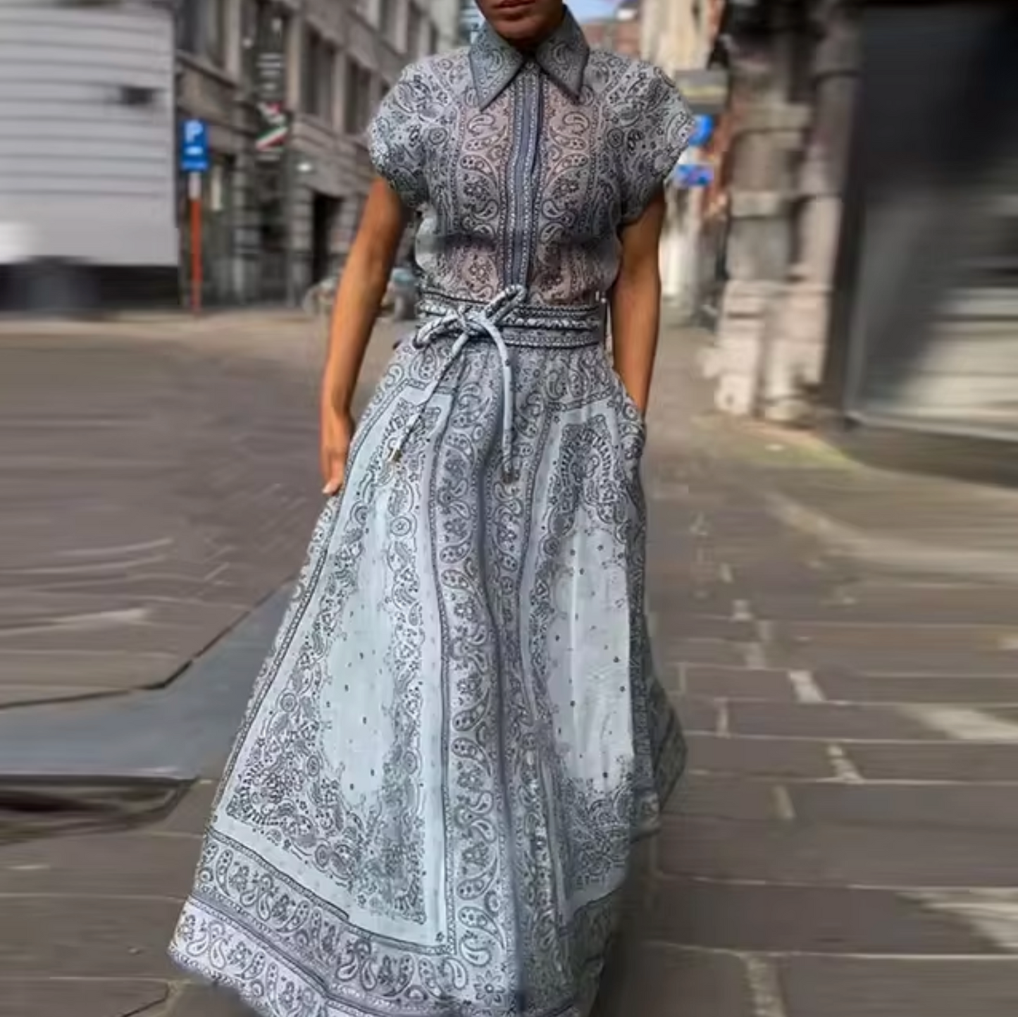 Ava® | Aidan Elegant Paisley Print