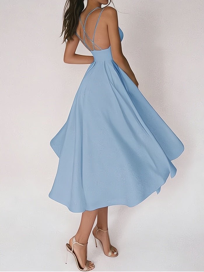 Aurora® | Elegant V-Neck Dress
