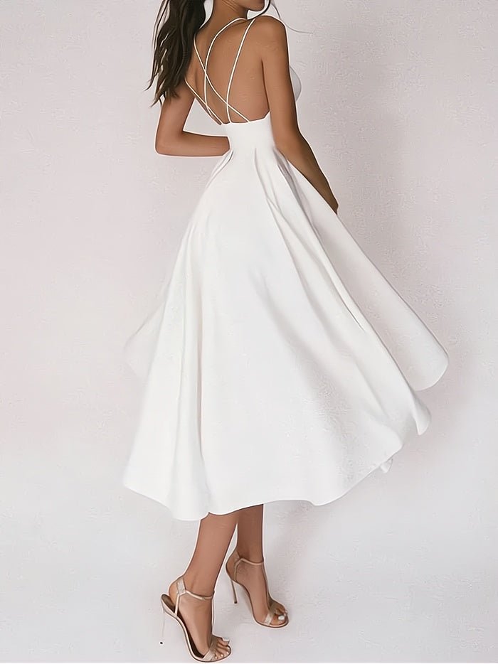 Aurora® | Elegant V-Neck Dress