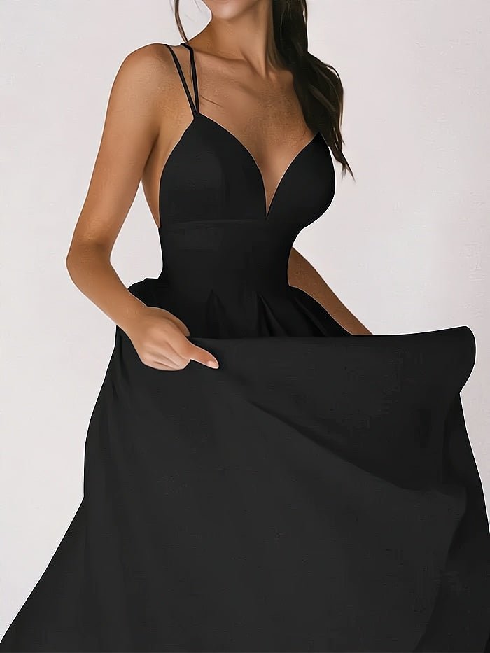 Aurora® | Elegant V-Neck Dress