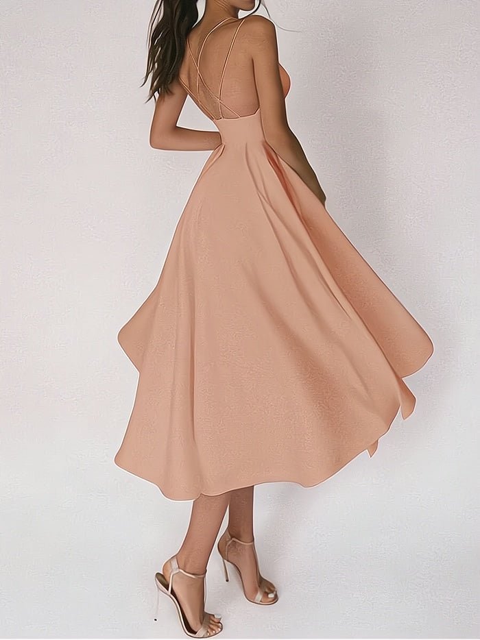 Aurora® | Elegant V-Neck Dress