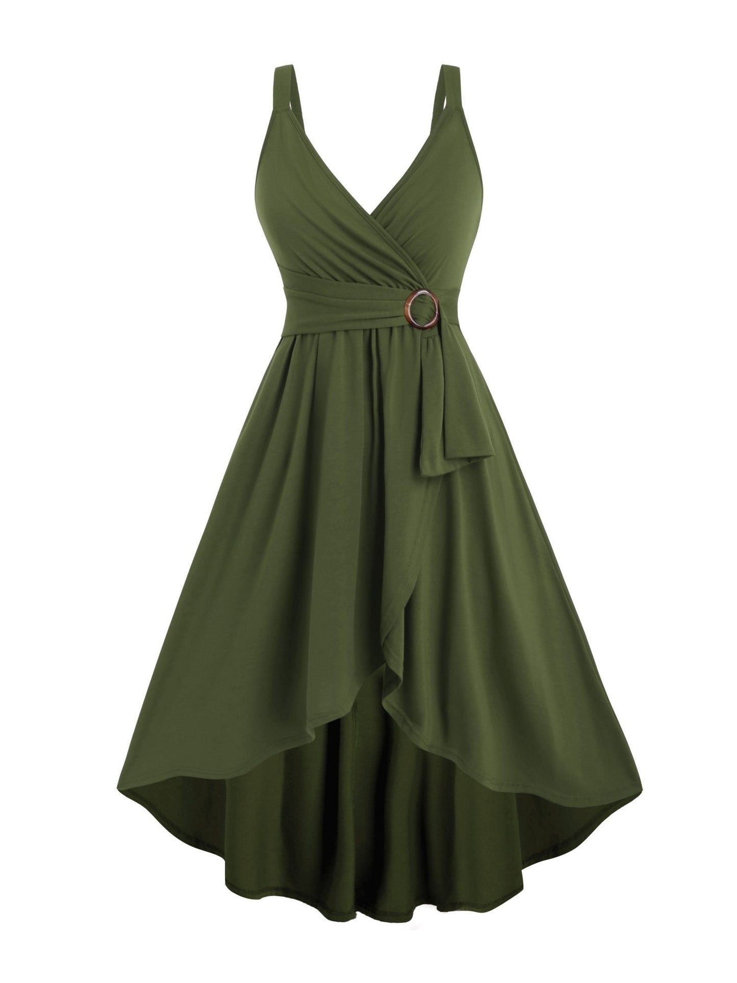 Ambar® | Chic Backless Wrap Dress