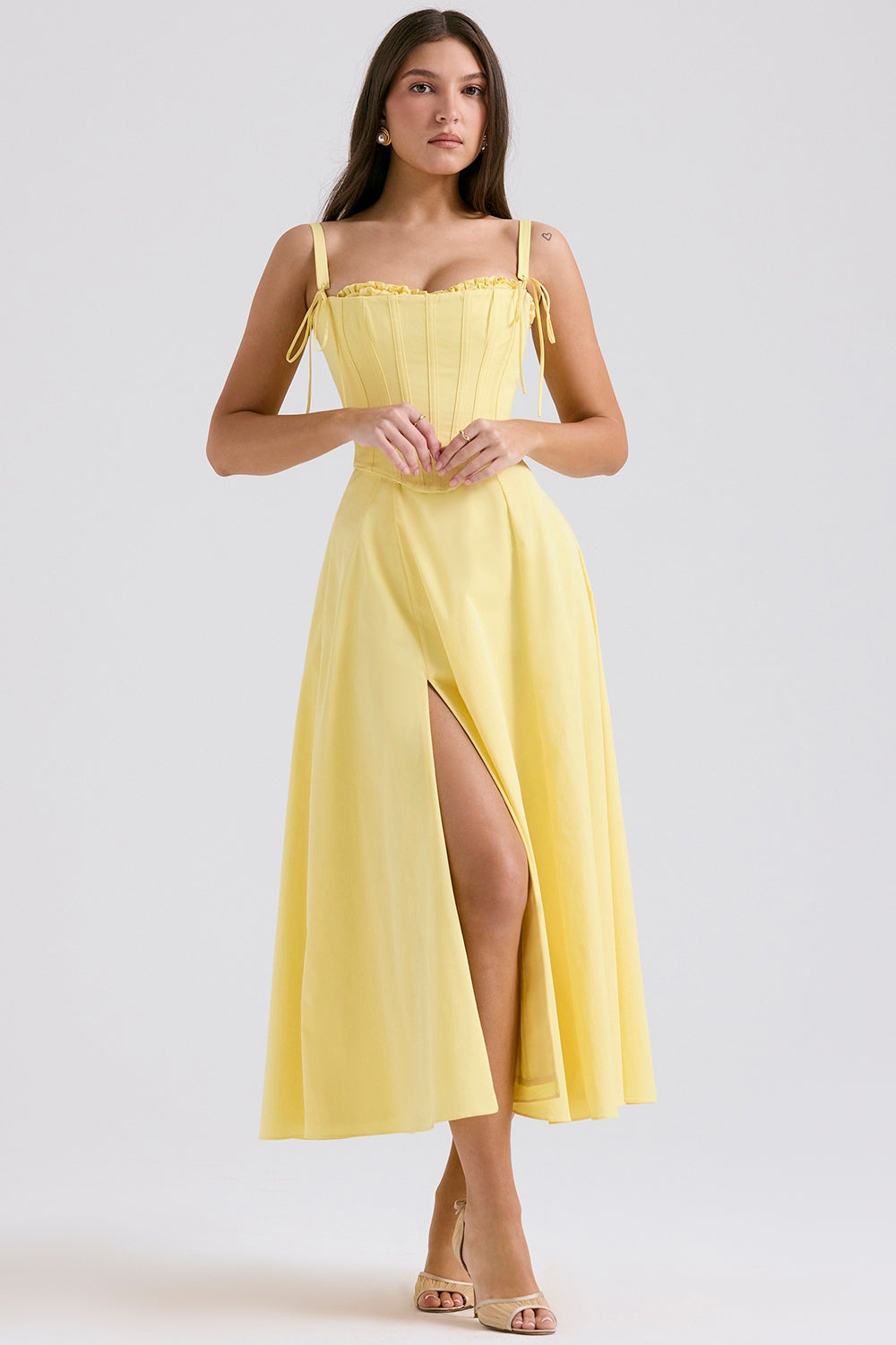 Allegra® | Midi dress with corset