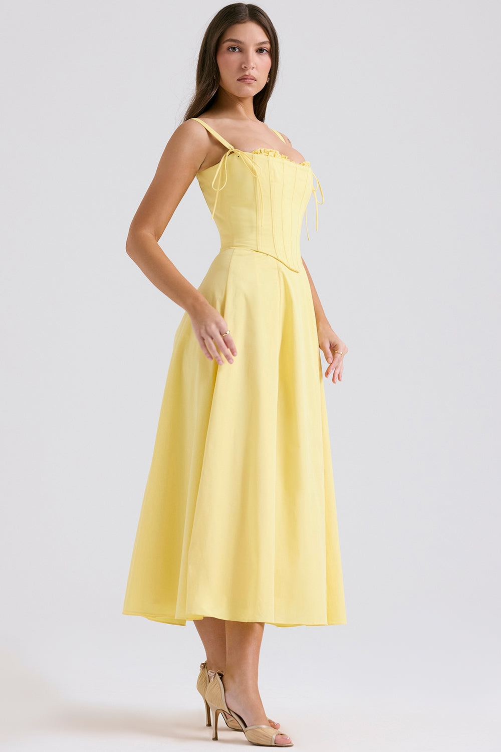 Allegra® | Midi dress with corset