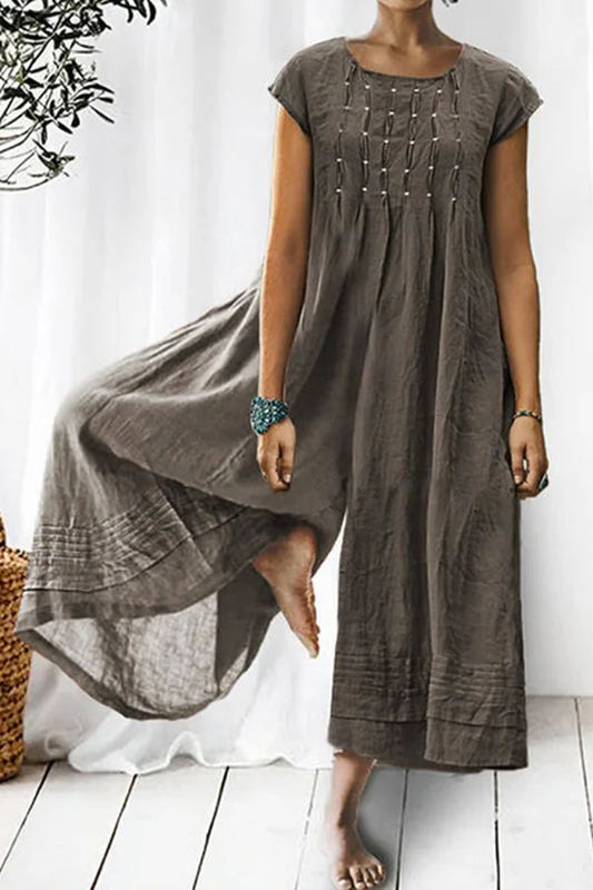 Calista® | Elegant short sleeve jumpsuits for women