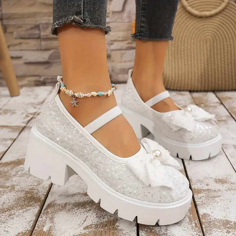 Elisa® | Elegant slippers with a bow