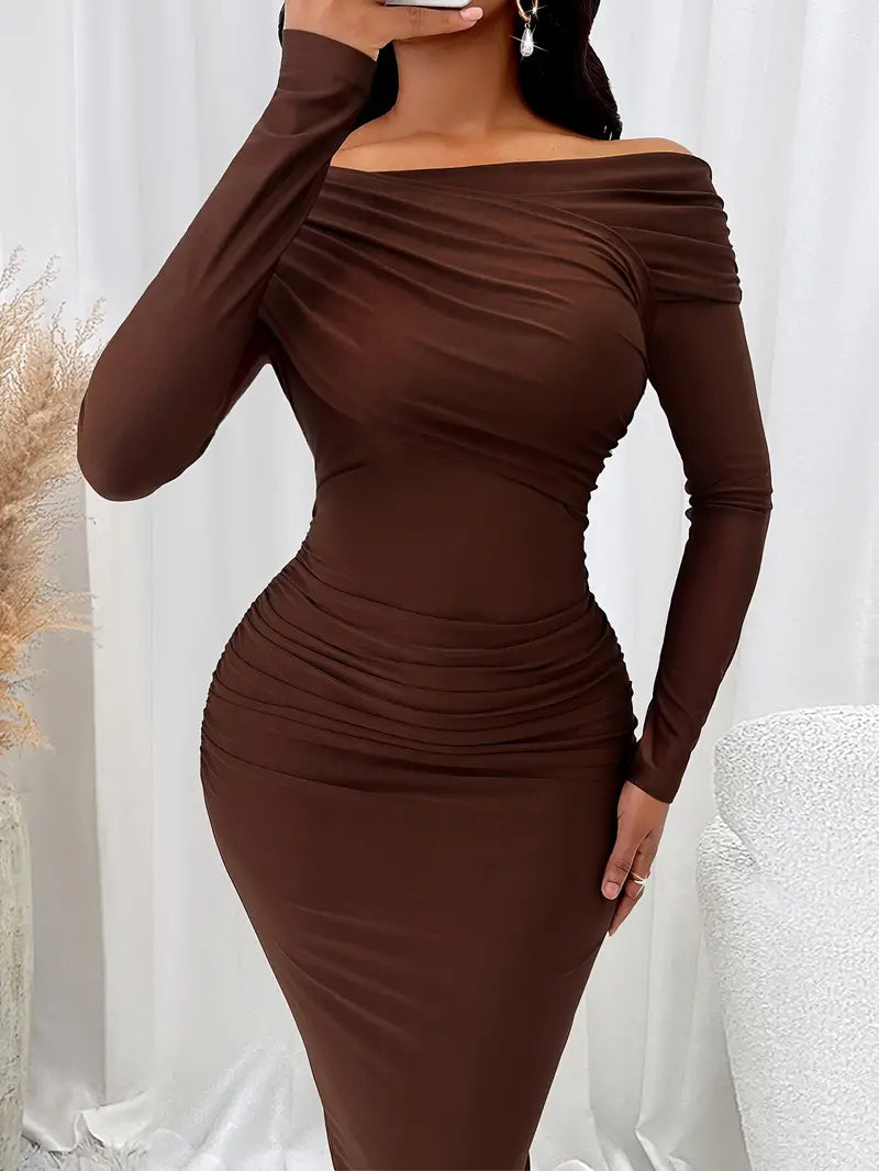 Belén® | Elegant off-the-shoulder bodycon dress